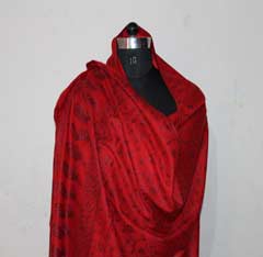 Natural Kani Hand Weave Pure Pashmina Long Shawl