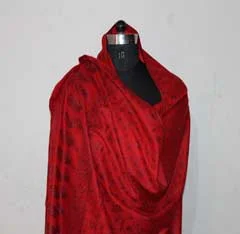 Natural Kani Hand Weave Pure Pashmina Long Shawl