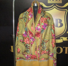 Pure Wool Stoles From kashmir